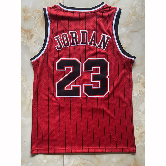 Camiseta Chicago Bulls Michael Jordan NO 23 Mitchell & Ness 1997-98 Rojo1